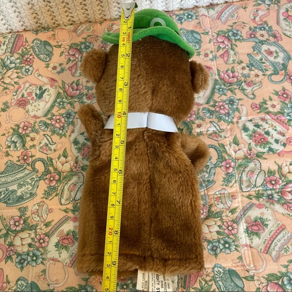 Toys Vintage Yogi Bear Hand Puppet Stuffed Animal Plush Toy 198 Hanna